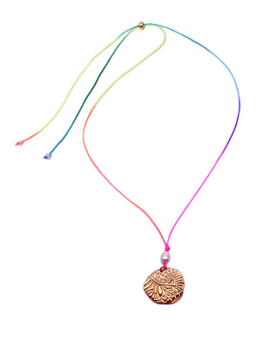 Charm Necklace / Pink