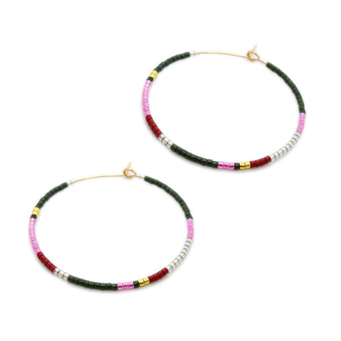 Candy Bracelets / Set of 6 / Olive