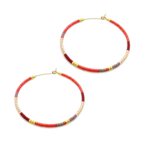 Candy Chokers / Set of 2 / Ruby
