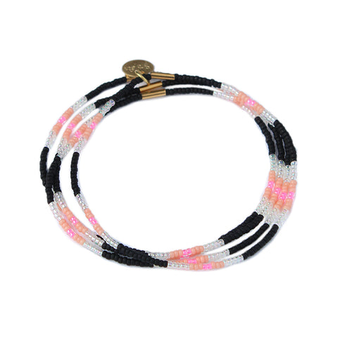 Charm Bracelet / Pink