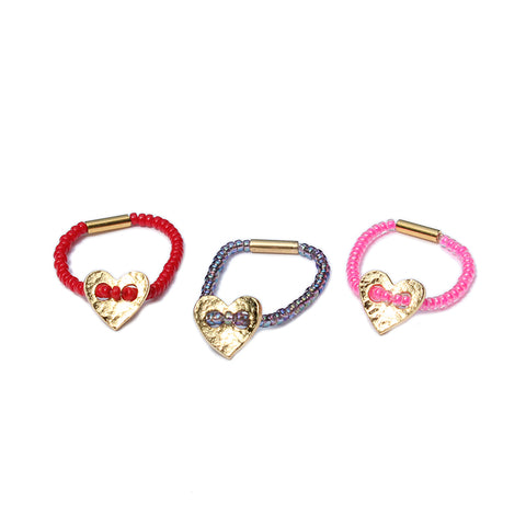 Candy Bracelets / Set of 6 / Gold