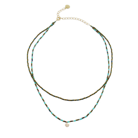 Charm Necklace / Turquoise