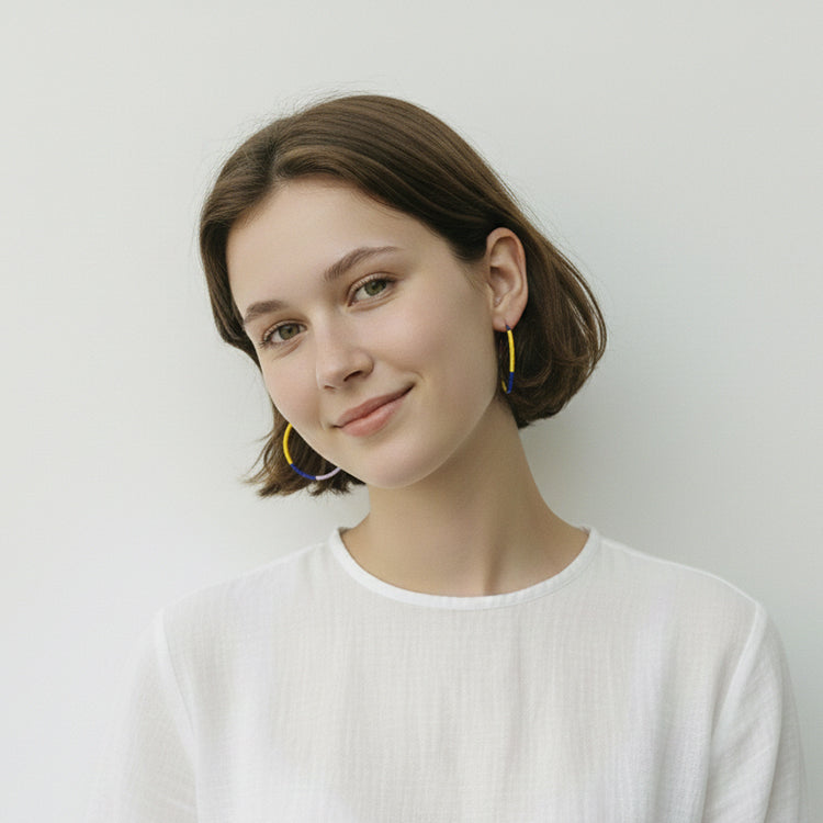 Fresco Hoops LG / Yellow