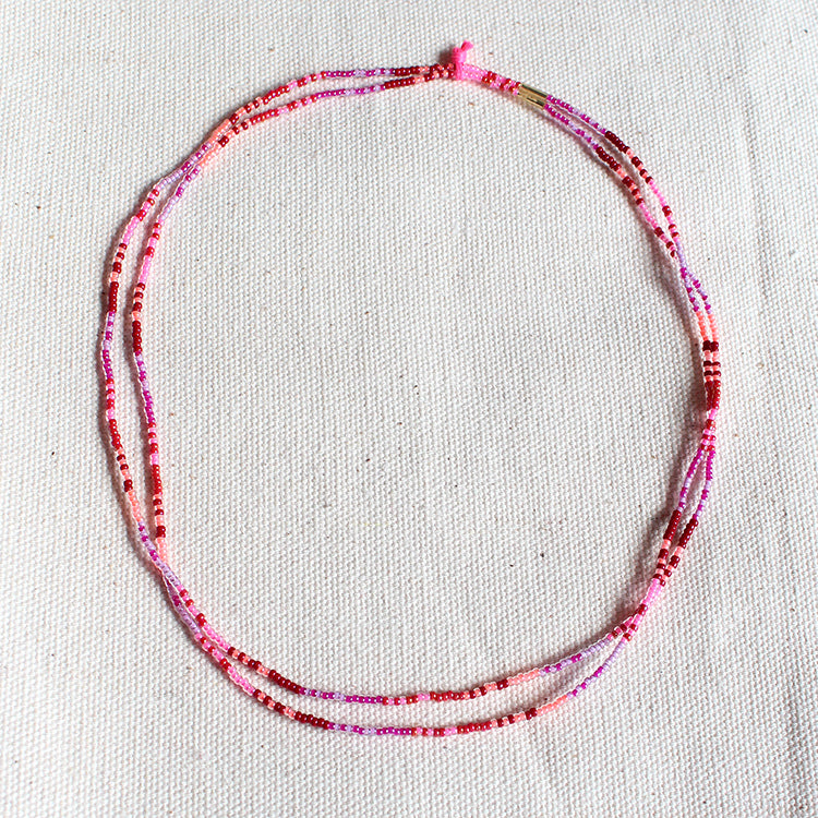 Shimmer Chokers / Pink