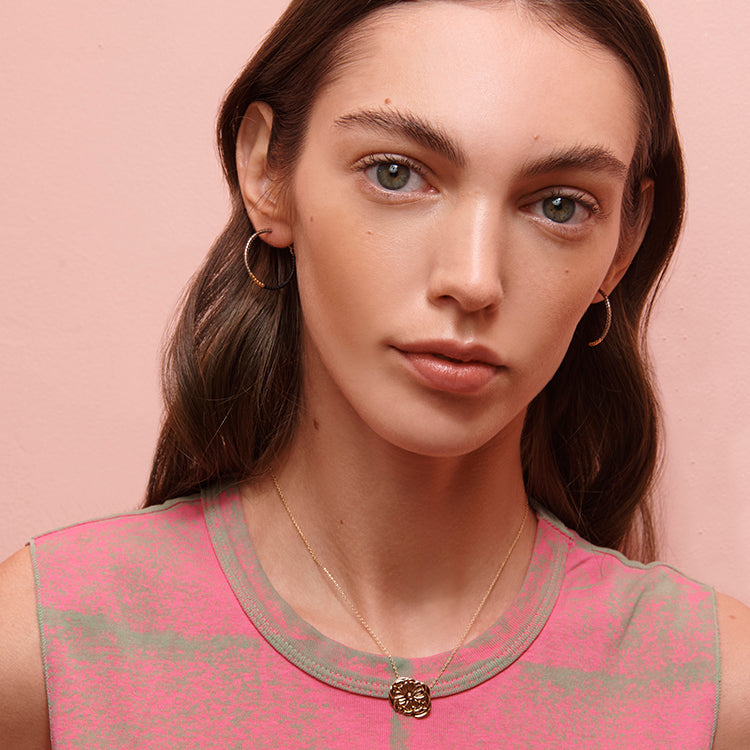 Color Field Hoops SM / Black
