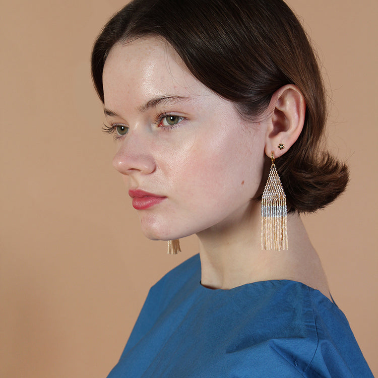 Franja Earring - Honey