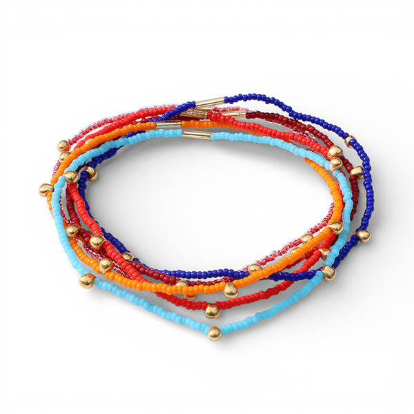 Cali Bracelets / set of 6 - Mixed