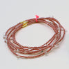 Candy Bracelets / Set of 6 / Cranberry