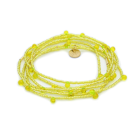 Candy Bracelets / Set of 6 / Lime
