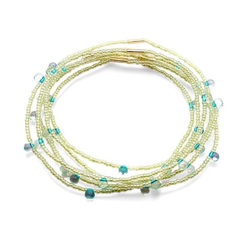 Candy Bracelets / Set of 6 / Mint Green