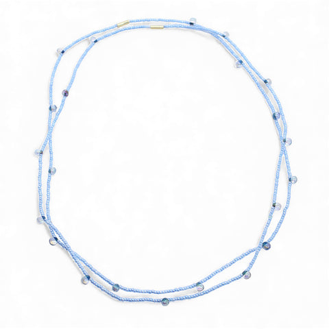 Candy Chokers / Set of 2 / Ice Blue
