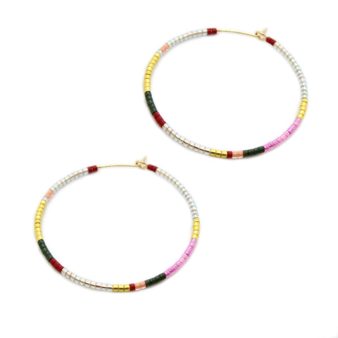 Beauty Hoops / PINK