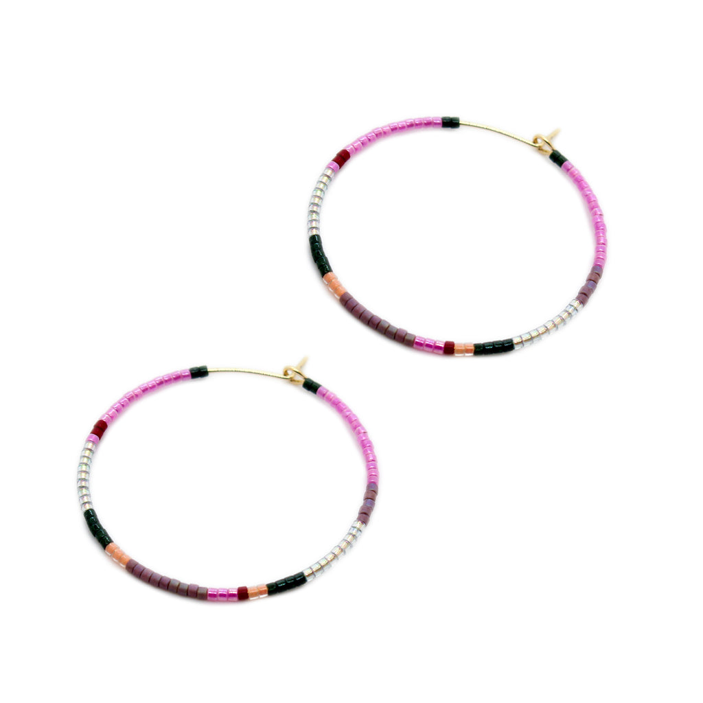 Beauty Hoops / PINK