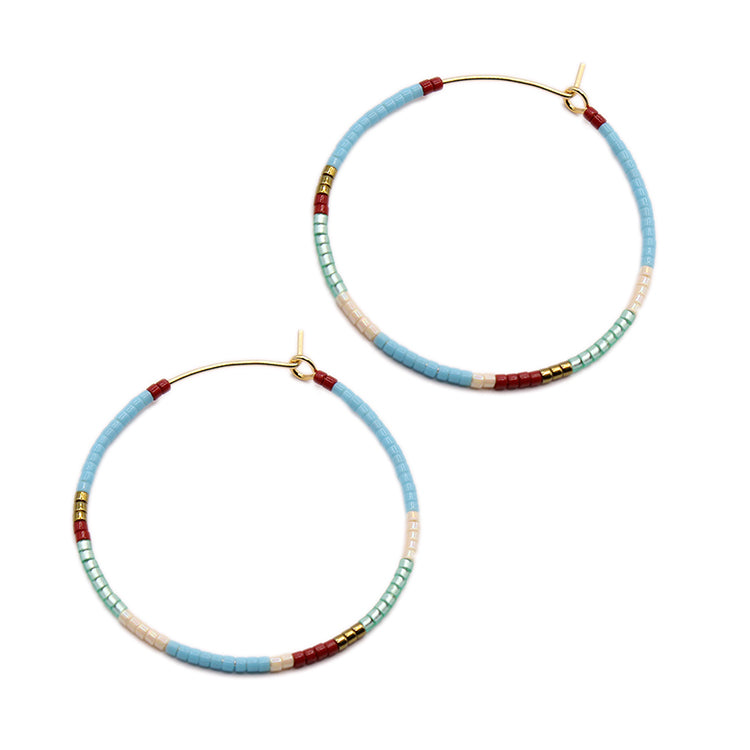 Beauty Hoops / Turquoise