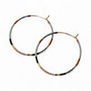Beauty Hoops Large / Gray