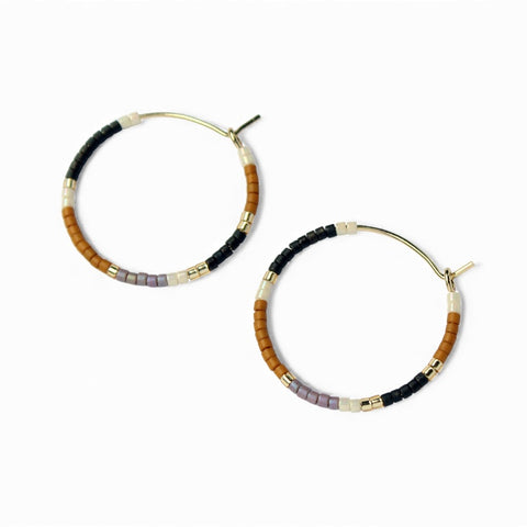 Beauty Hoops Small / Black