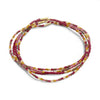 Gaia Bracelets set of 4 / Cranberry