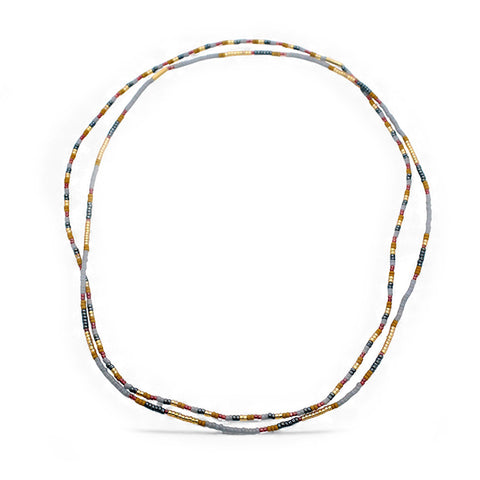 Gaia Chokers set of 2 / Gray