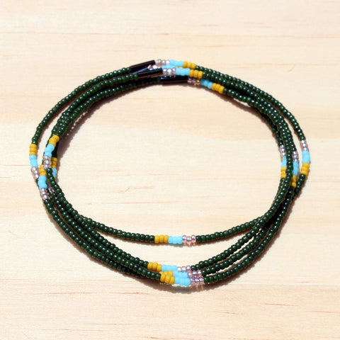 Naomi Bracelets set of 4 / Dark Olive