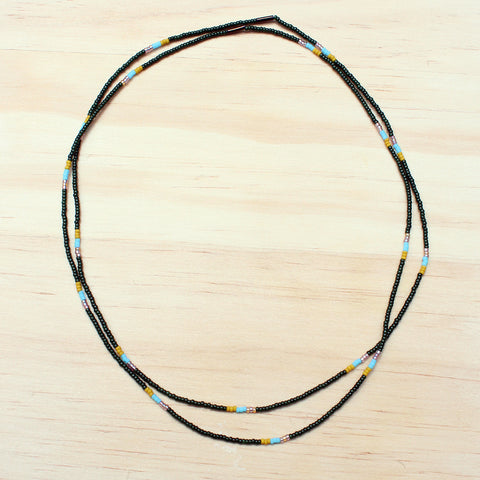 Naomi Chokers set of 2 / Dark Olive