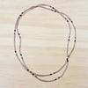 Naomi Chokers set of 2 / Smoky Amethyst