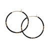 Zoe Hoops Large - Black