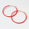 Zoe Hoops LG - Red