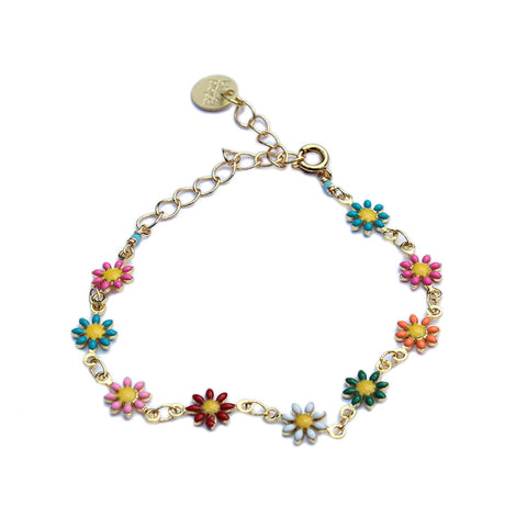 Garden Bracelets / set 4 - Rose