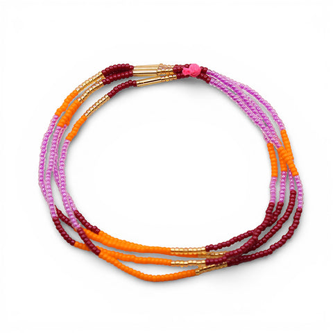 Rumi Bracelets set of 4 / Violet