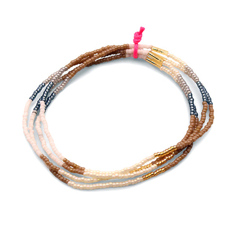 Rumi Bracelets set of 4 / White