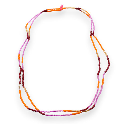 Rumi Chokers set of 2 / Violet