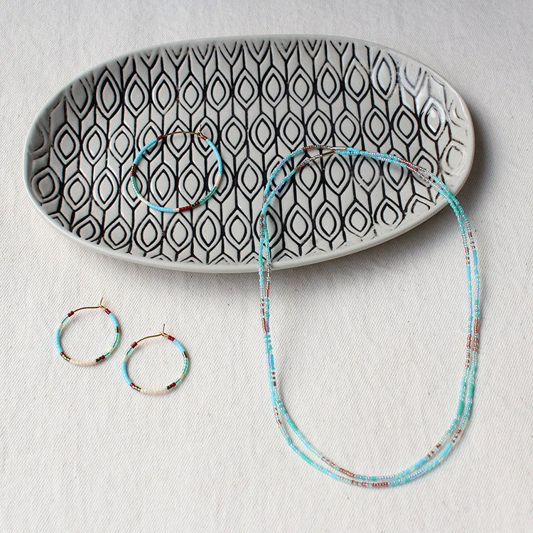 Beauty Hoops / Turquoise