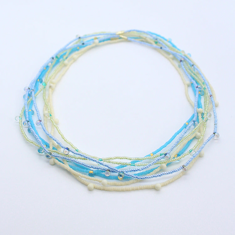 Candy Chokers / Set of 2 / Ice Blue