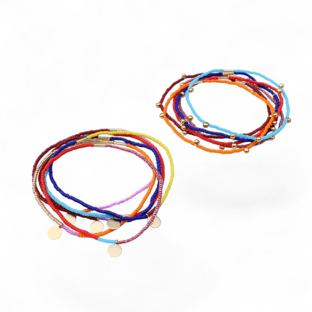 Cali Bracelets / set of 6 - Mixed