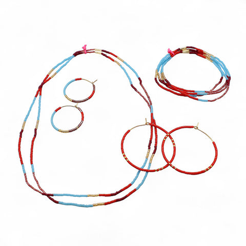 Fresco Hoops SM / Turquoise