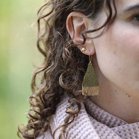 Franja Earring - Petal