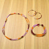 Rumi Bracelets set of 4 / Violet