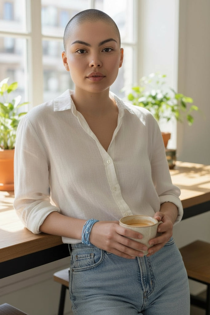 Candy Bracelets / Set of 6 / Ice Blue