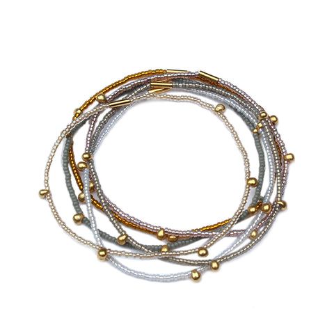 Cali Bracelets - Set 6 - Steel